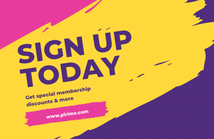 Sign up today, Pirimo, Pirimo Limited